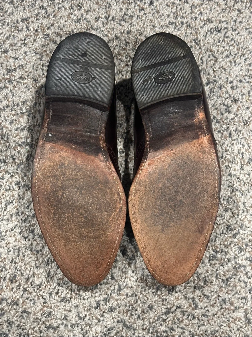 Johnston & Murphy Men's Burgundy Tassel Loafers